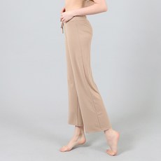 LEENALINE 女款瑜珈綁帶寬褲 YTP24