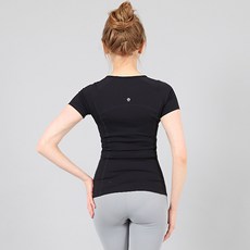 leenaline 女性瑜珈服修身線條T恤 SS23