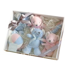 Baby Bakery 馬戲團熊床邊音樂鈴6件組, 混色