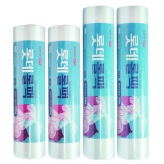 e.Life 捲筒撕式塑膠袋 M號 2入+L號 2入, 1組