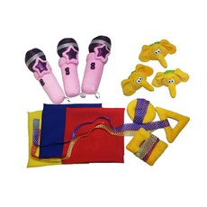 Little Cabin Eulryulnori 玩你的身體 觸覺玩具, 混色