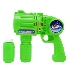 BNC槍泡泡+泡泡液2p, 綠色