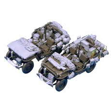 傳奇1:35 Willys MB 2輛車用置物組 LF1245, 1個