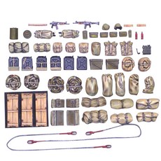 Legend 1:35 Merakava 鏈條和球裙套組塑料模型 LF1054, 1 個