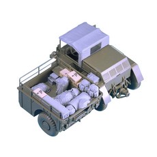 傳奇1:35 GAMA Goat Stowage組合 塑膠模型 LF1276, 1個