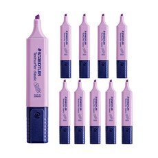 STAEDTLER 施德樓 Textsurfer 粉彩螢光筆 364, 粉彩薰衣草紫, 10個