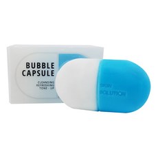 BA:REUN FACTORY 泡泡藍膠囊潔面皂, 100g, 1個