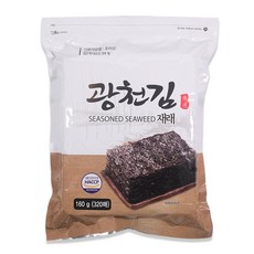 廣川海苔 傳統海苔 320片入, 160g, 1包