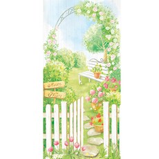 魔法固定玄關門貼紙 魅力誘惑 秘密花園面板 DU-16, 混色