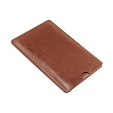 우수스 LG 그램 노트북 솔리드 컬러 미니멀 디자인 파우치, 라이트브라운, 1개