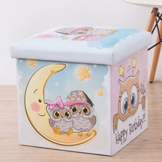 EasyWorm Flamingo 儲物椅 38 x 38 x 38cm, A-3