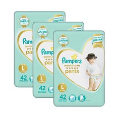 Pampers 幫寶適 優質護理褲型尿布, L, 126片