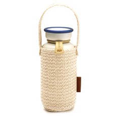 mosh 拿鐵隨行杯專用藤編杯套, 象牙白, 1個