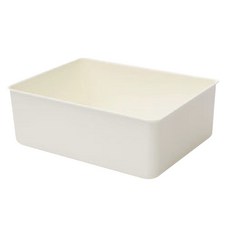 Oliveet 優質分格多用途整理盒 1格, 白色, 1個