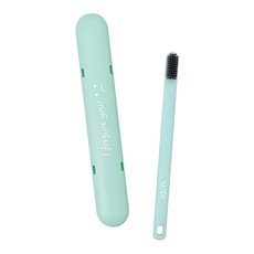 Allup Home 超柔軟牙刷盒套組 綠色, 1套