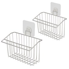 마켓피오 주방세제 수세미 행주 다용도 수납함, 2개입