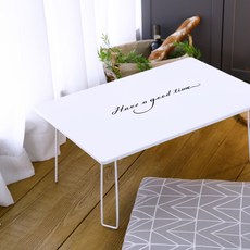 스토리퍼니쳐 레터링 테이블 해브어굿타임 720, 화이트