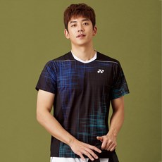 요넥스 남성용 라운드 티셔츠 91TS027MBK