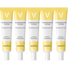 MediFlower 維他命亮白彈力眼霜, 40ml, 5條