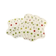 LOHAN Apple Tree花紋1體式體驗系列布衛生棉, 1套, 中型