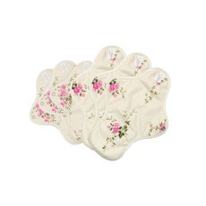 Curly花紋1體式體驗系列布衛生棉, 1套, 中型