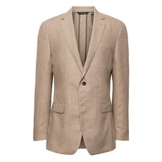 바나나리퍼블릭 남성용 슬림 린넨 블레이저