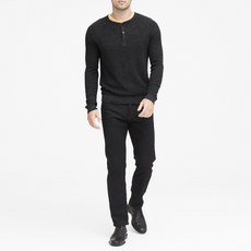 바나나리퍼블릭 남성용 실크 린넨 헨리 스웨터