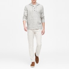 바나나리퍼블릭 남성용 린넨 블렌드 후드 티셔츠