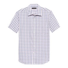 바나나리퍼블릭 남성용 슬림 핏 시어서커 셔츠