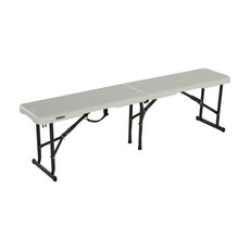 LIFETIME 접이식 벤치 80503, 펄화이트
