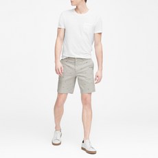 바나나리퍼블릭 남성용 9 슬림 스트레치 코튼 쇼트 팬츠