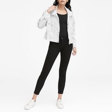 바나나리퍼블릭 여성용 워터 레시스턴트 크롭 아노락