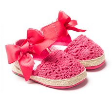 JOY MULTI 女童蝴蝶結平底涼鞋