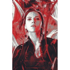 I LOVE PAINTING Alphaway DIY 漫威人物傑作繪圖殘局黑寡婦 40 x 50cm, 混色