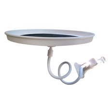 miniPle 차량용 다용도 자바라 써클 트레이 화이트, 1개