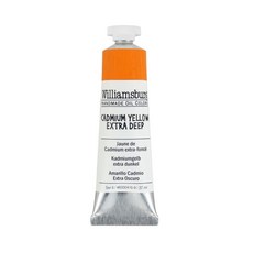Williamsburg 유화물감 S6 6000416 CadmiumYellowExtraDeep, 37ml, 1색