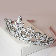 優質緞帶公主皇冠髮箍