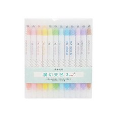 DOnG-A Pms 神奇裝飾螢光筆12色套組, 混合顏色, 12個