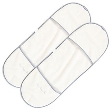 DING DONG PET 寵物快乾毛巾 2入, 象牙白, 2個