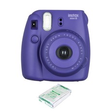 instax 拍立得 mini 8 即時相機葡萄 instax 拍立得 mini 8 + 膠卷 10p, instax 迷你 8, 1套