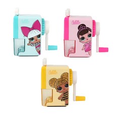 엘오엘서프라이즈 LOL미니사각연필깎이, 랜덤 발송, 3개입