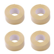 布洛克瑪特 防水膠帶 3.2m x 2.2cm, 米色, 4個