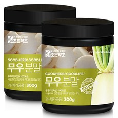 GOODHERB 蘿蔔粉, 300g, 2罐