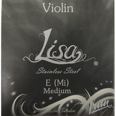 Prim 바이올린 현 Lisa E 미디움 낱선, 혼합 색상, 1개