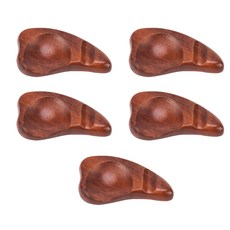 Bloom at home 漆木心形餐具架, 紅色的, 5件