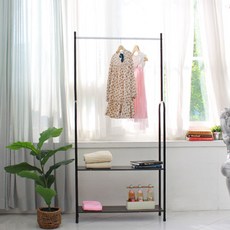 Fineblue Homeshop DIY Y 形衣架衣架, 黑色