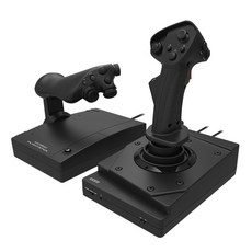 호리 에이스 컴뱃7 스카이즈 언노운 PS4 플라이트 스틱 게임 컨트롤러, PS4-094, 1개