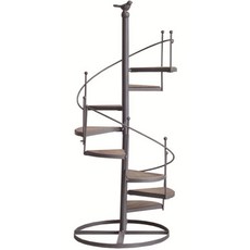 TP 優雅螺旋迷你階梯花盆架, 混合顏色, 8層