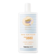 THANK YOU FARMER 溫和防曬精華液 SPF50+ PA++++, 100ml, 1瓶