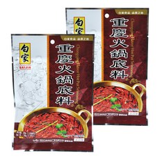 바이쟈 통고추 훠궈소스, 200g, 2개